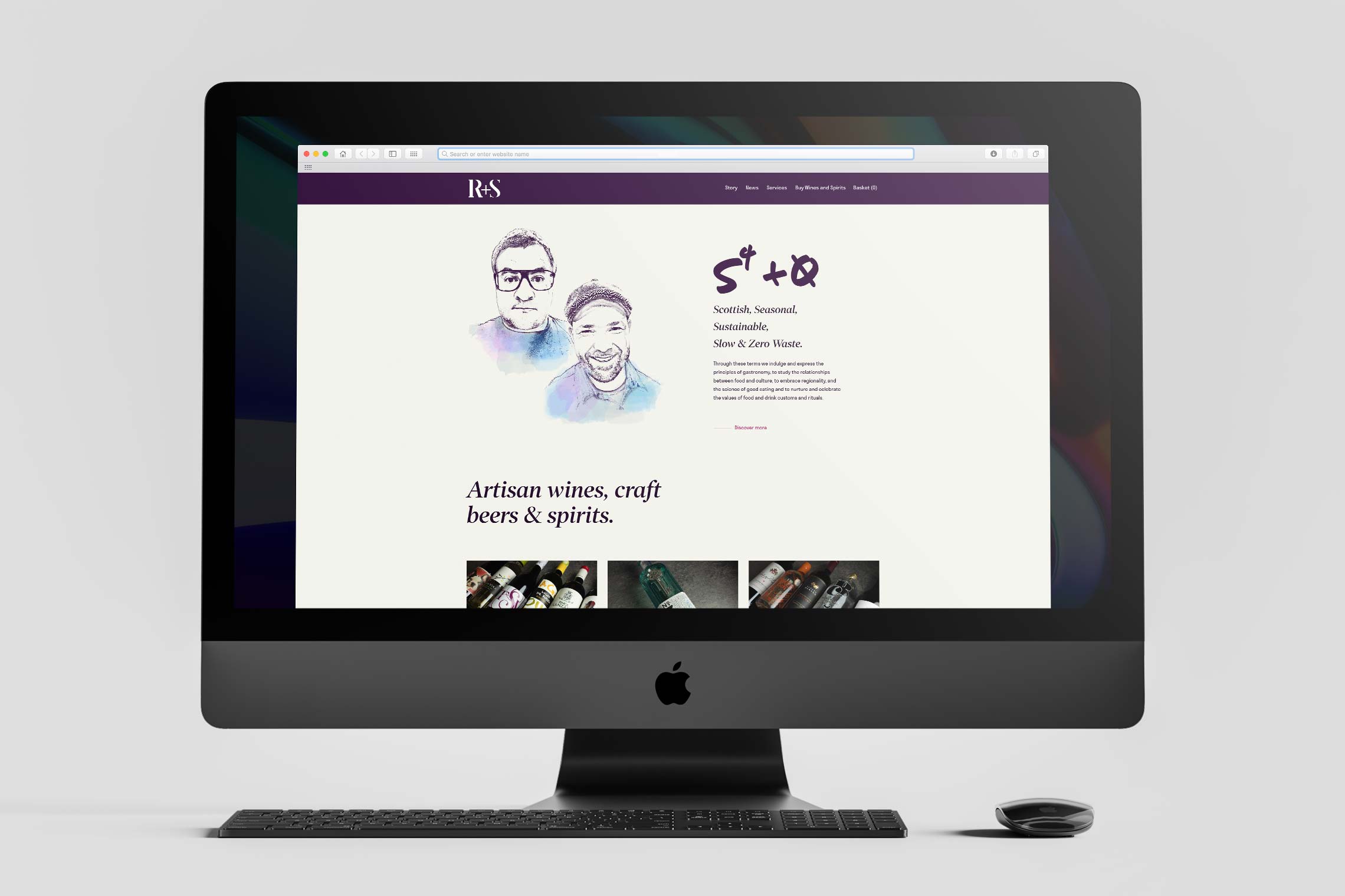 Rutabaga + Sneap Brand & Website Design